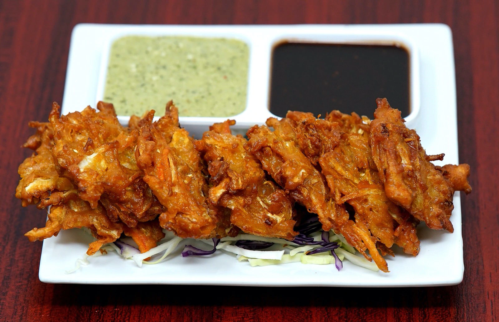 Mixed vegetable pakoras